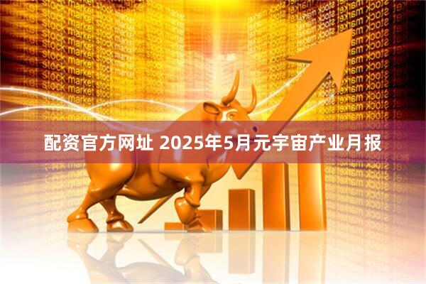 配资官方网址 2025年5月元宇宙产业月报