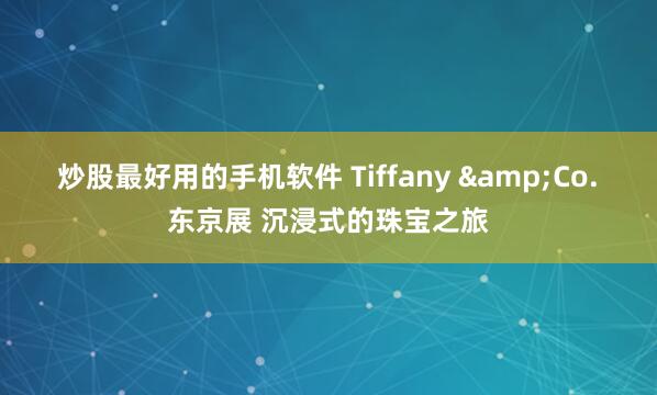炒股最好用的手机软件 Tiffany &Co. 东京展 沉浸式的珠宝之旅